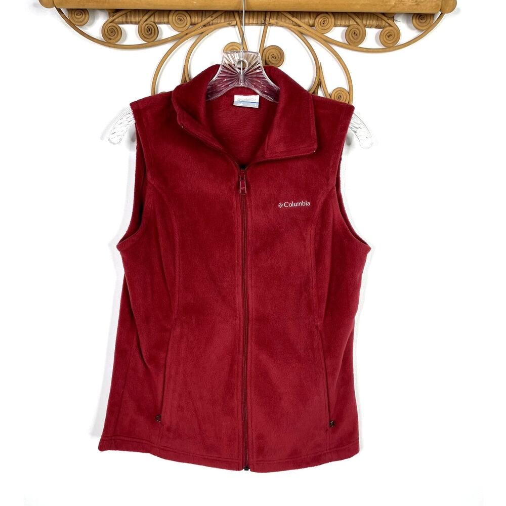 Columbia Women's Benton Spring Fleece Vest Red S